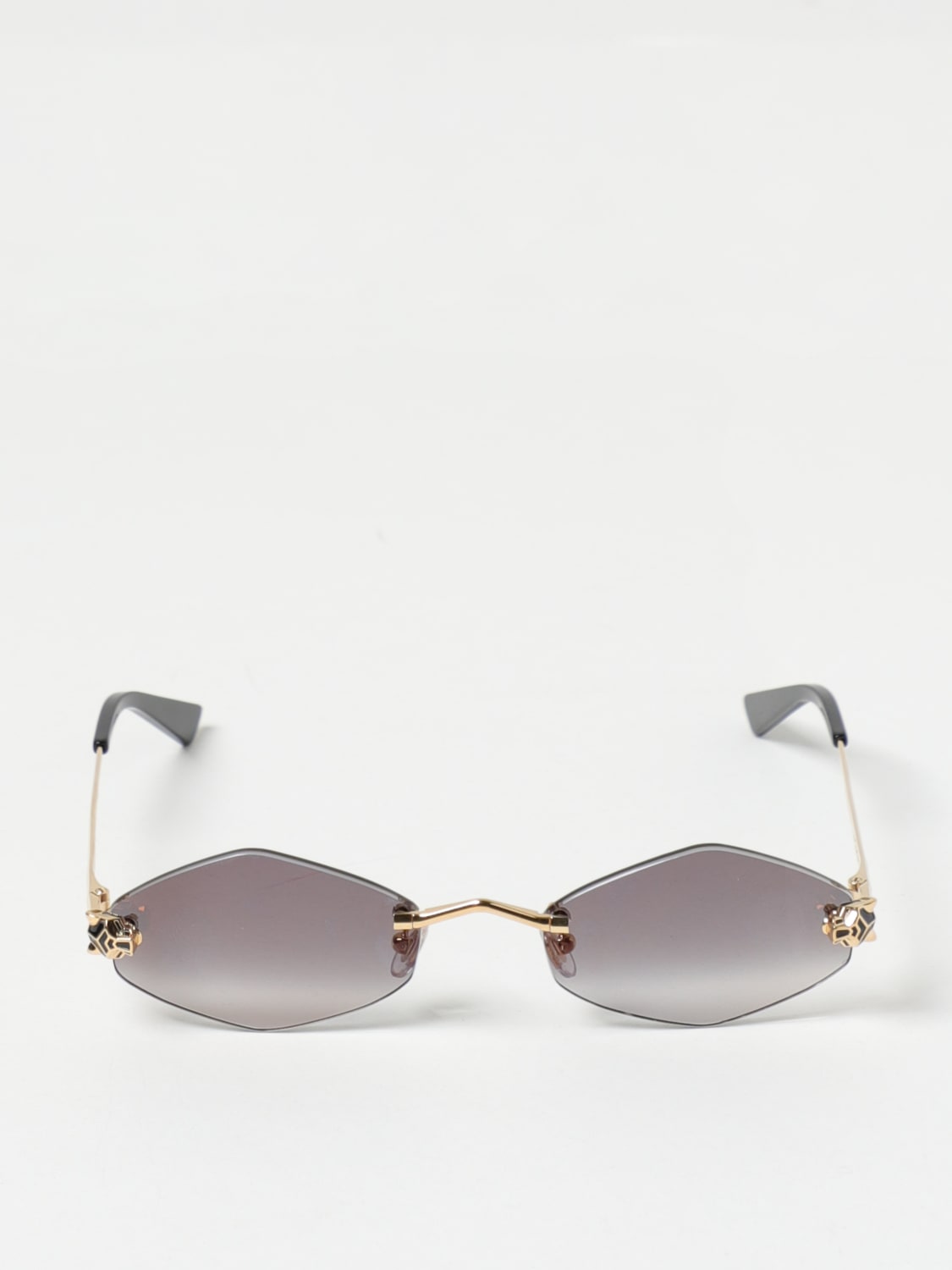 CARTIER SUNGLASSES: Sunglasses woman Cartier, Gold - Img 2