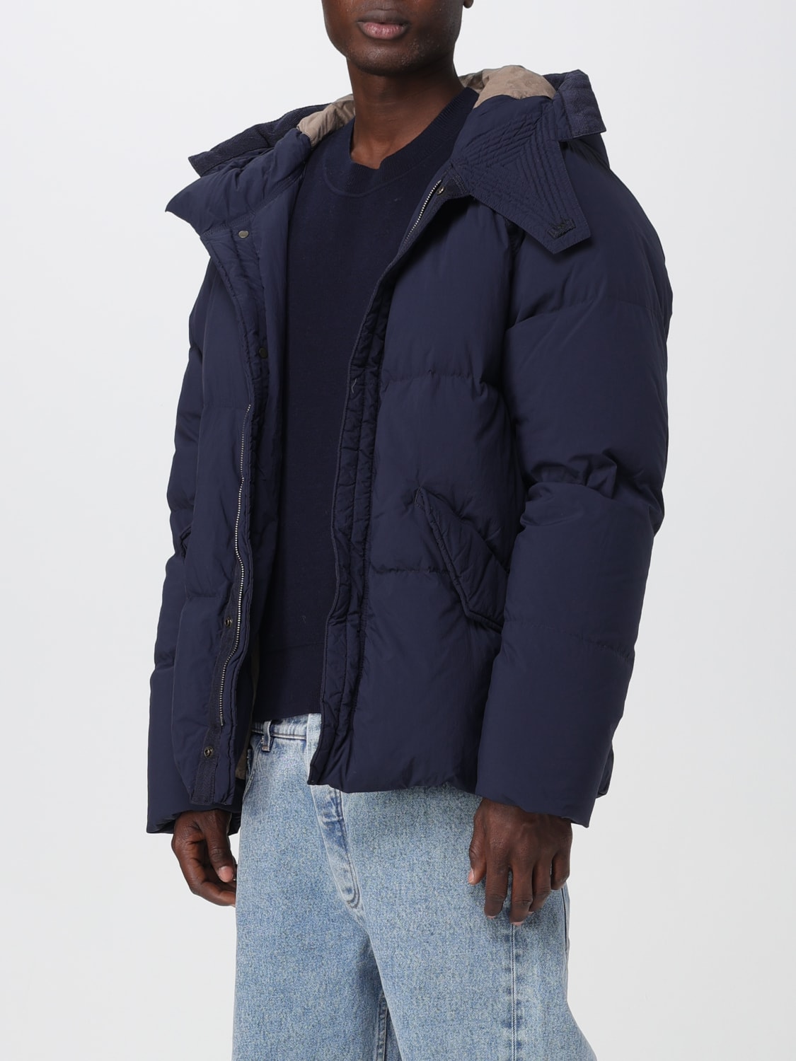 TEN C JACKET: Coat men Ten C, Blue - Img 3