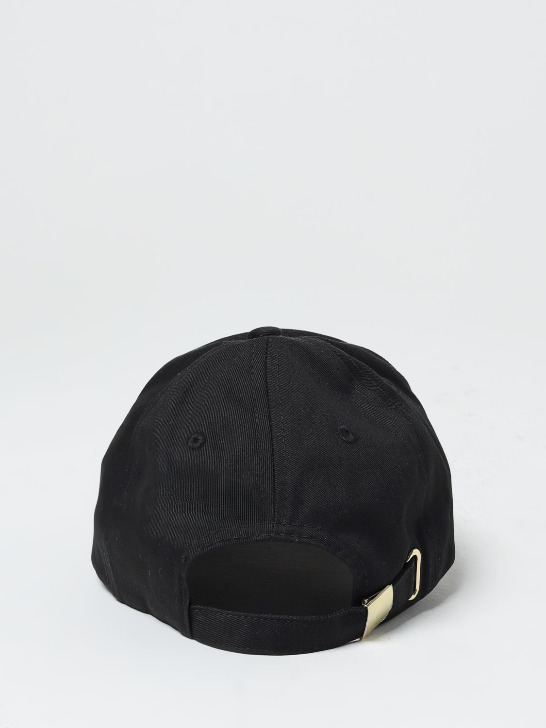 VERSACE JEANS COUTURE HAT: Versace Jeans Couture hat in twill with logo, Black - Img 3