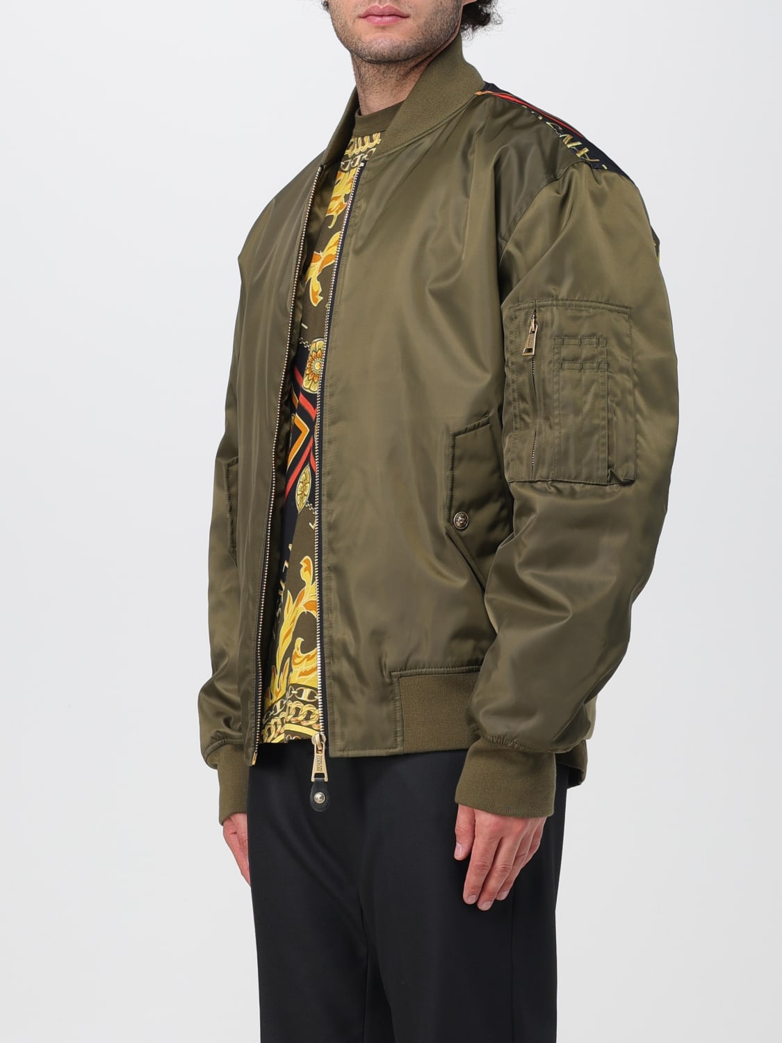 VERSACE JEANS COUTURE CHAQUETA: Chaqueta hombre Versace Jeans Couture, Militar - Img 4