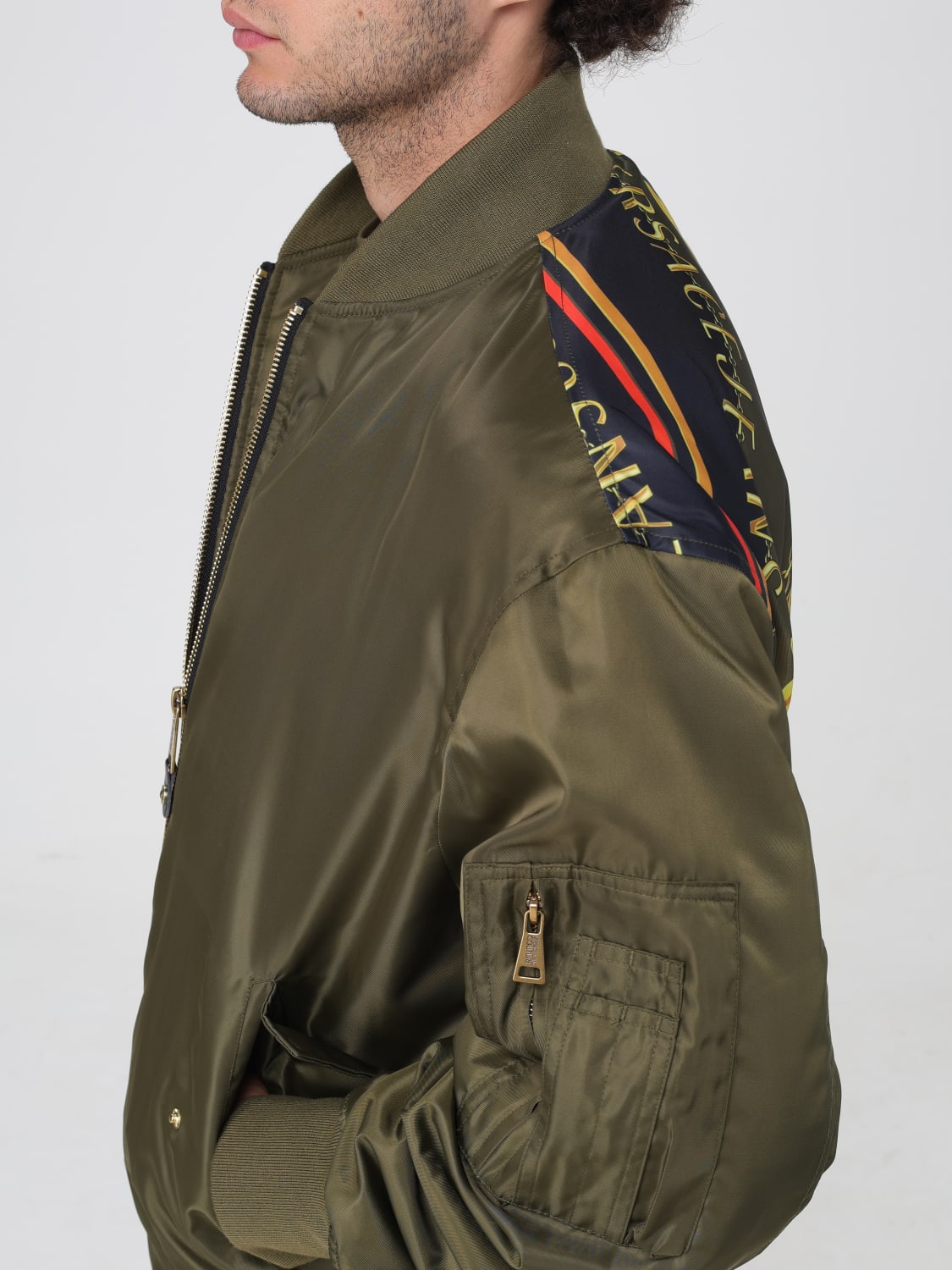 VERSACE JEANS COUTURE CHAQUETA: Chaqueta hombre Versace Jeans Couture, Militar - Img 5