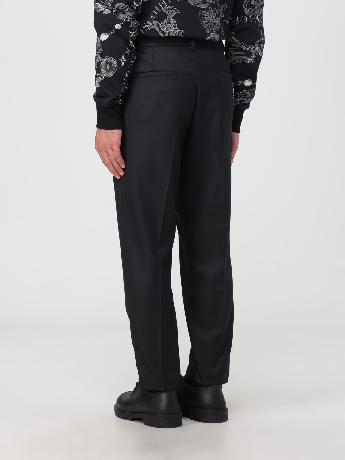 VERSACE JEANS COUTURE PANTALON: Pantalon homme Versace Jeans Couture, Noir - Img 2