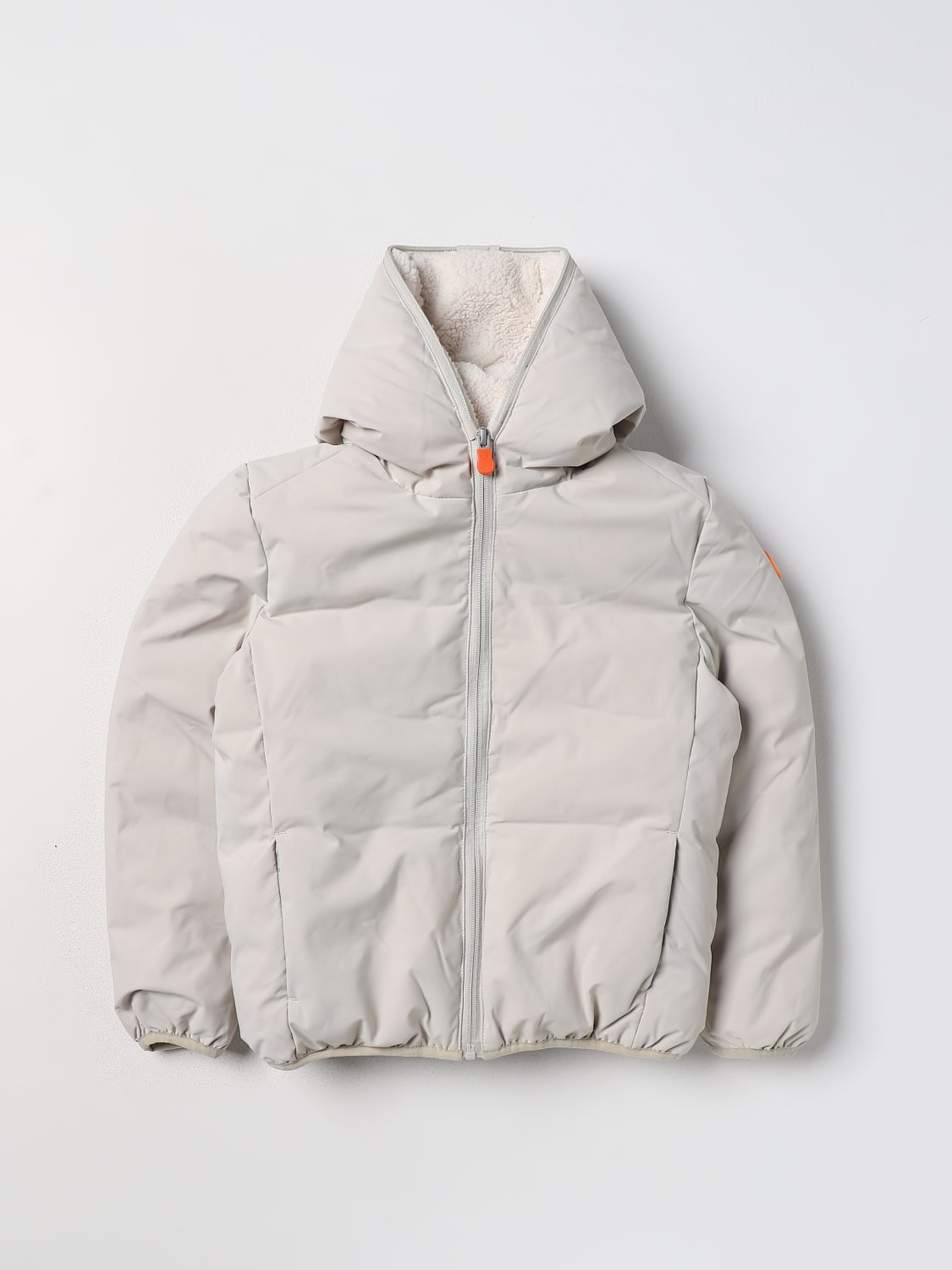 SAVE THE DUCK JACKET: Jacket kids Save The Duck, Beige - Img 1