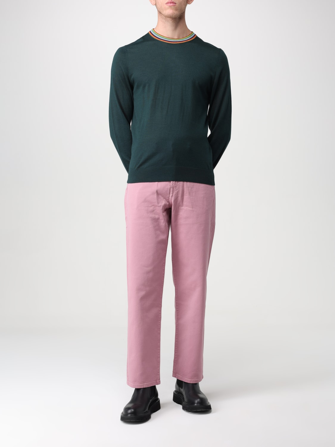 PAUL SMITH SWEATER: Sweater men Paul Smith, Green - Img 2