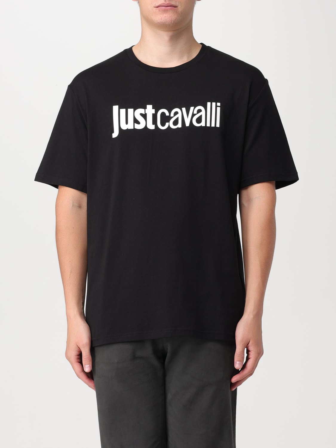 Giglio T-shirt Just Cavalli in cotone