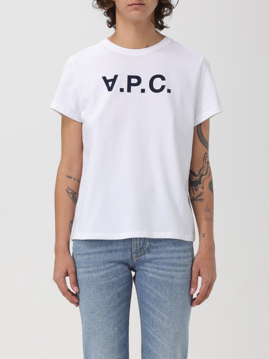 A.P.C. Tシャツ: Tシャツ レディース A.P.C., ホワイト - Img 1