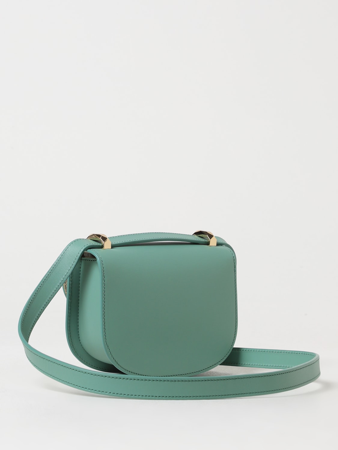 A.P.C. MINI BAG: A.P.C. Genève Leather bag, Mint - Img 2