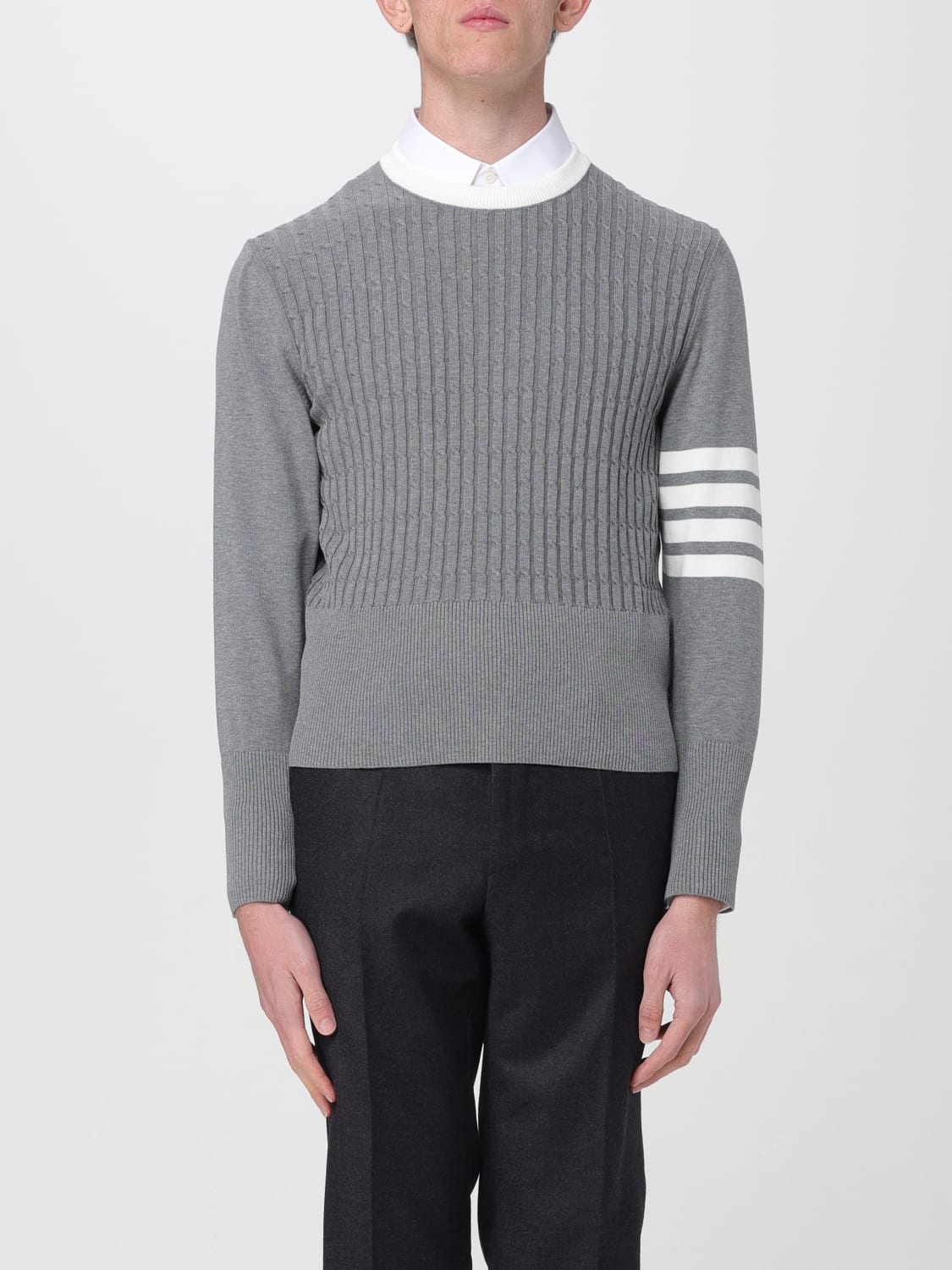 【送料&関税込】Thom Browne Sweater Wool 4 Bar Pullover | Thom Browne