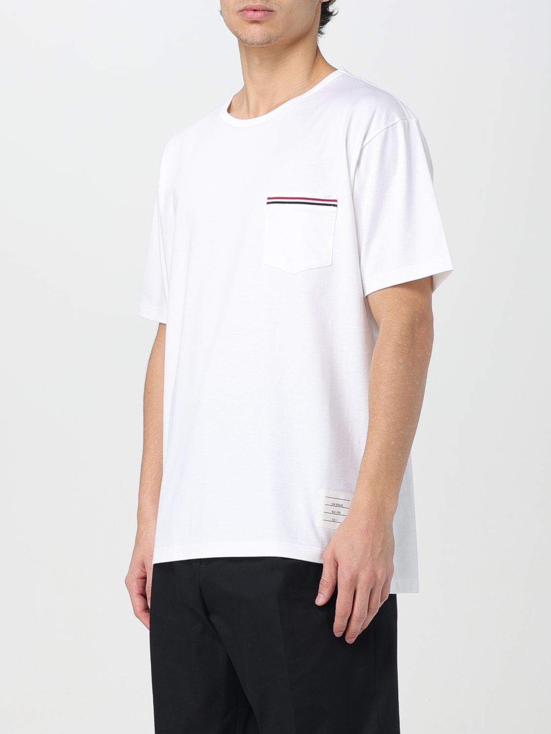 THOM BROWNE T-SHIRT: T-shirt men Thom Browne, White - Img 4