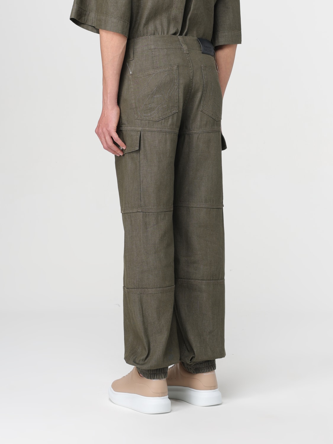 ALEXANDER MCQUEEN HOSE: Hose herren Alexander McQueen, Grün - Img 3