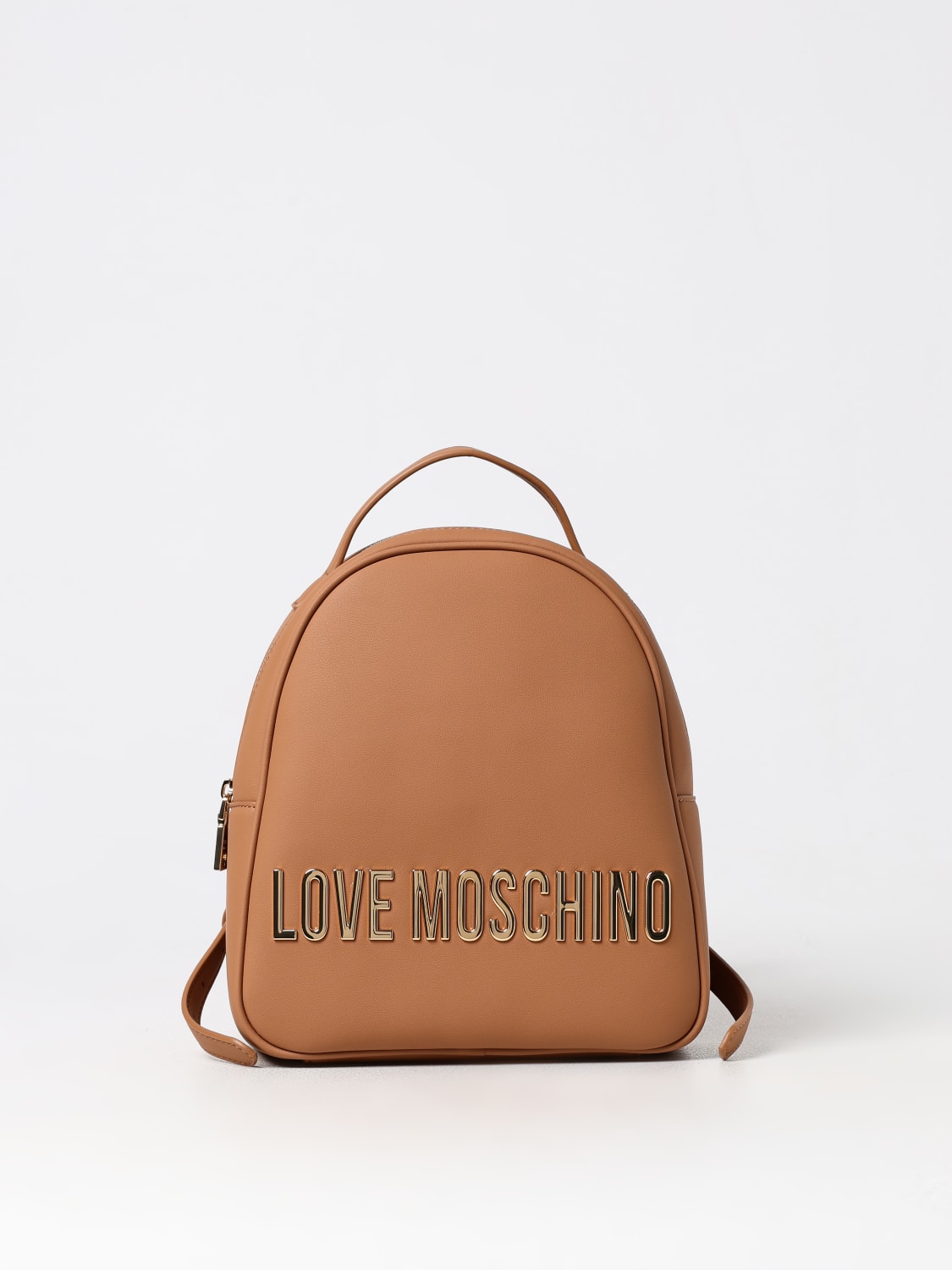 LOVE MOSCHINO 백팩: 백팩 여성 Love Moschino, 카멜 - Img 1