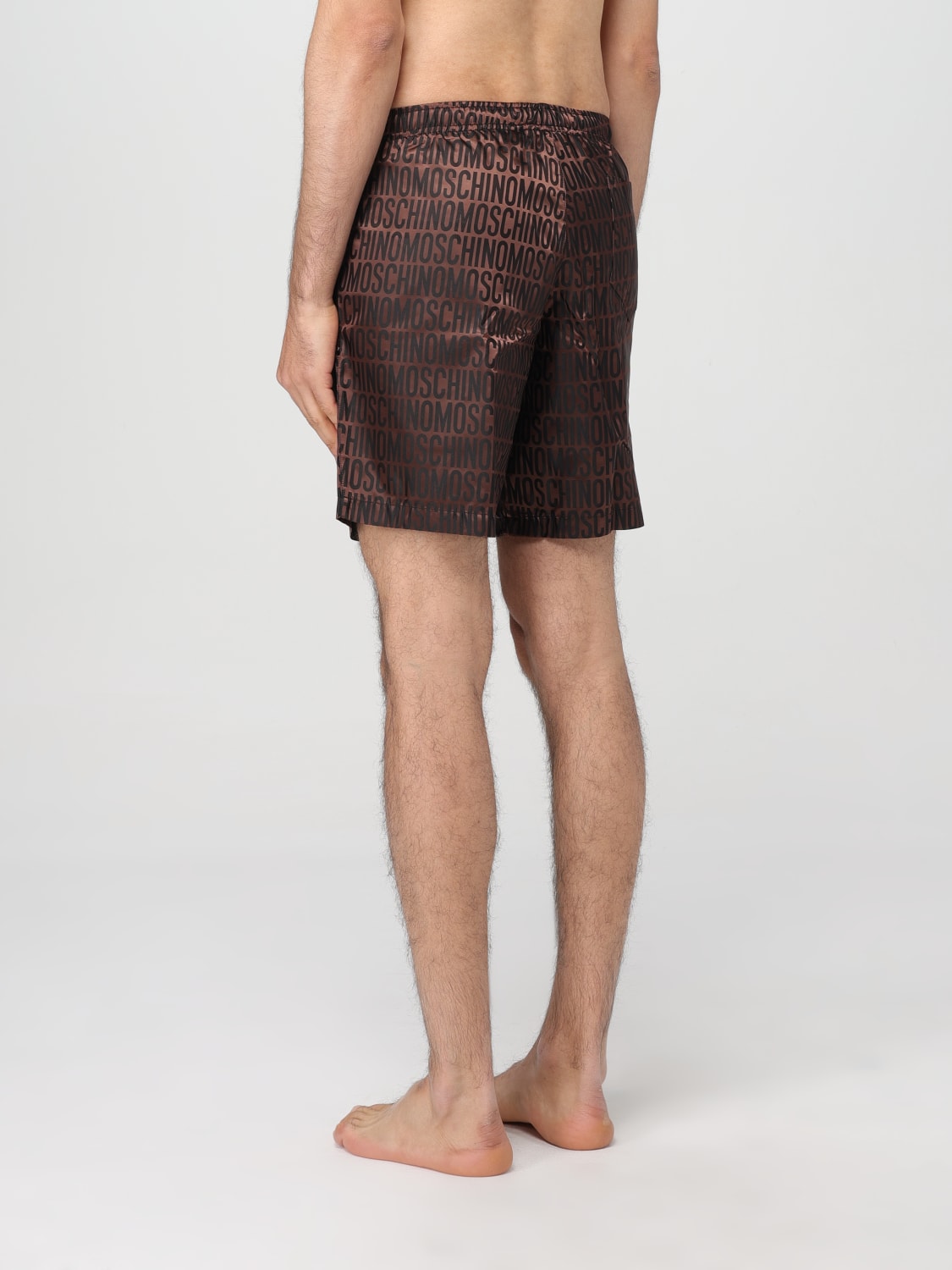 MOSCHINO COUTURE SWIMSUIT: Swimsuit men Moschino Couture, Brown - Img 2