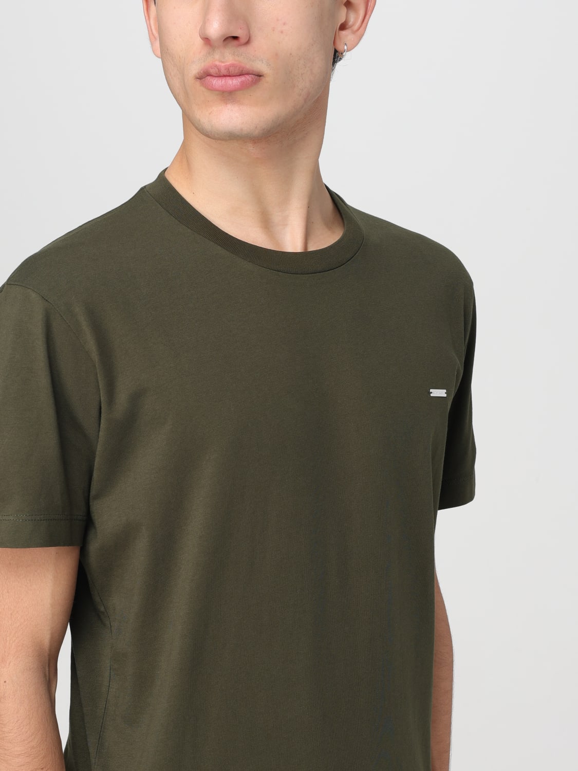 DSQUARED2 T-SHIRT: T-shirt men Dsquared2, Military - Img 3