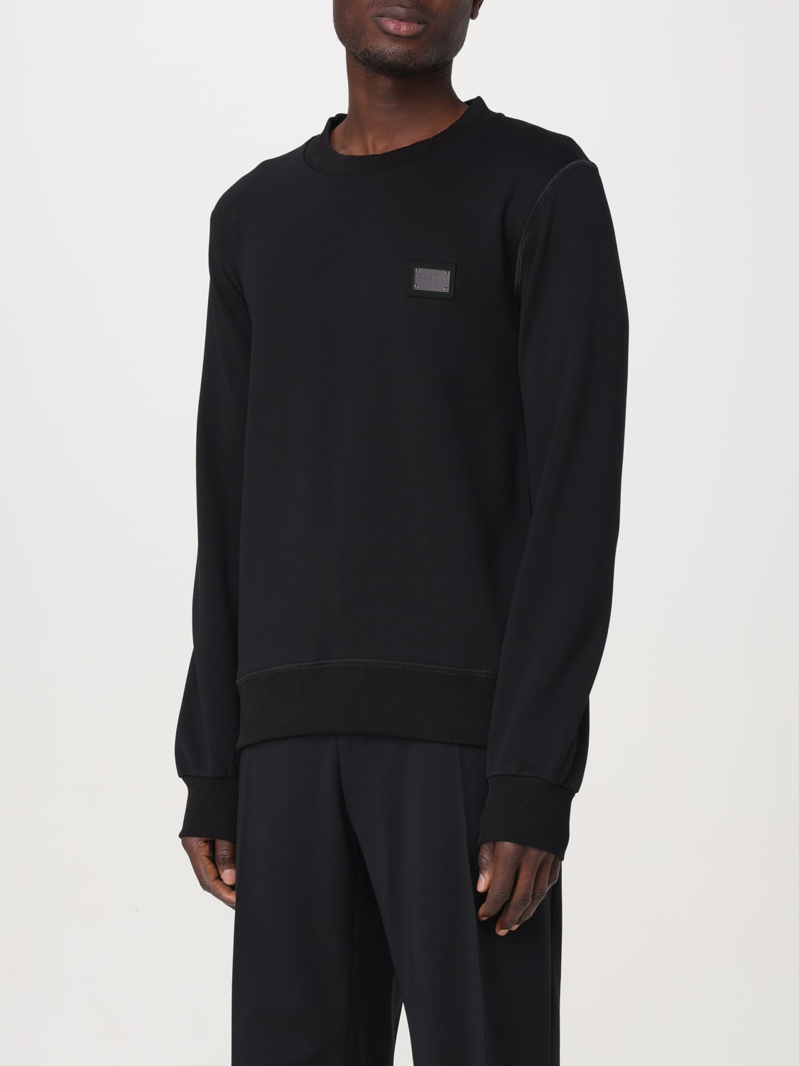 DOLCE & GABBANA SWEATSHIRT: Sweatshirt herren Dolce & Gabbana, Schwarz - Img 4