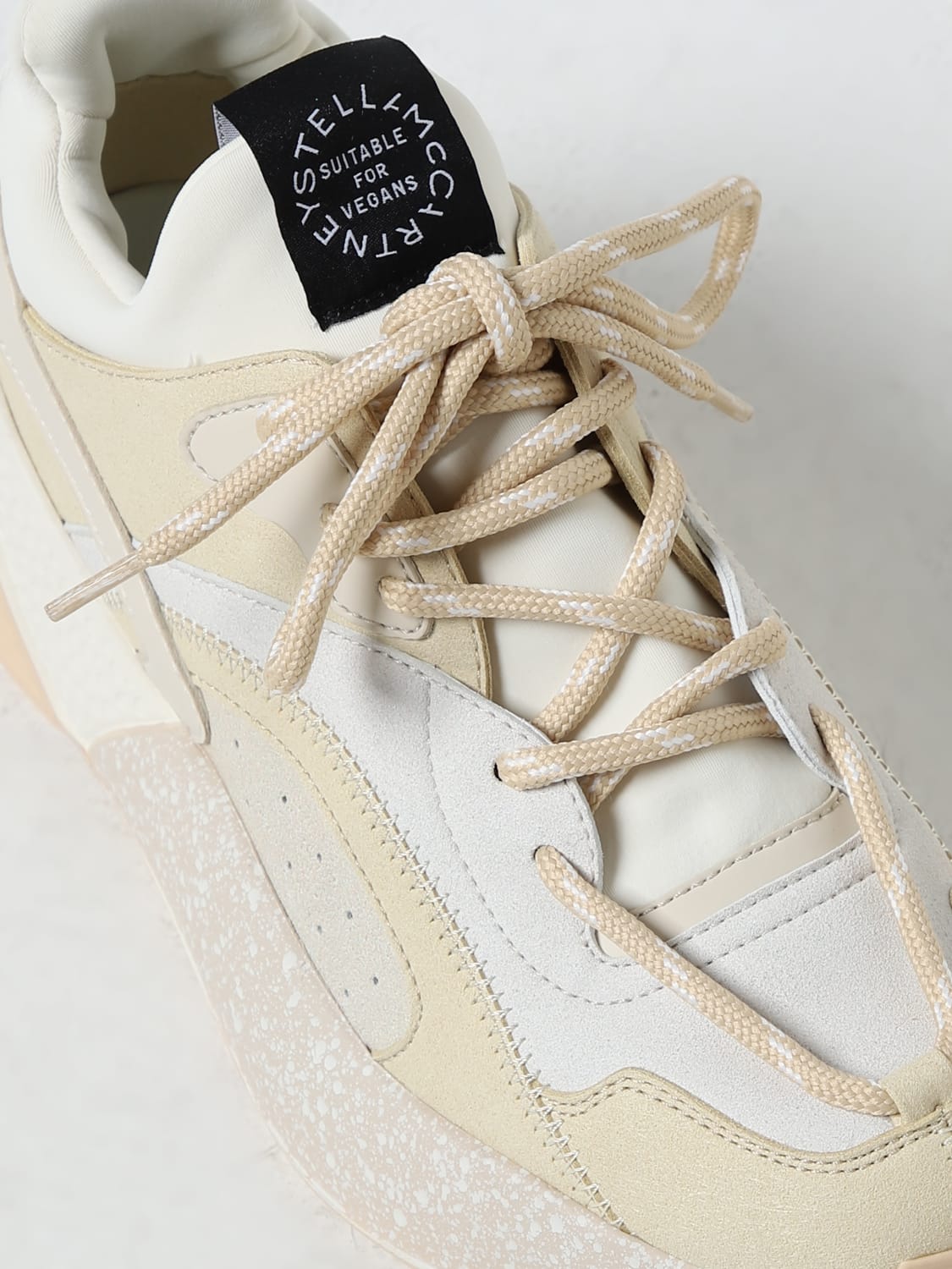 STELLA MCCARTNEY SNEAKERS: Sneakers woman Stella McCartney, Cream - Img 4