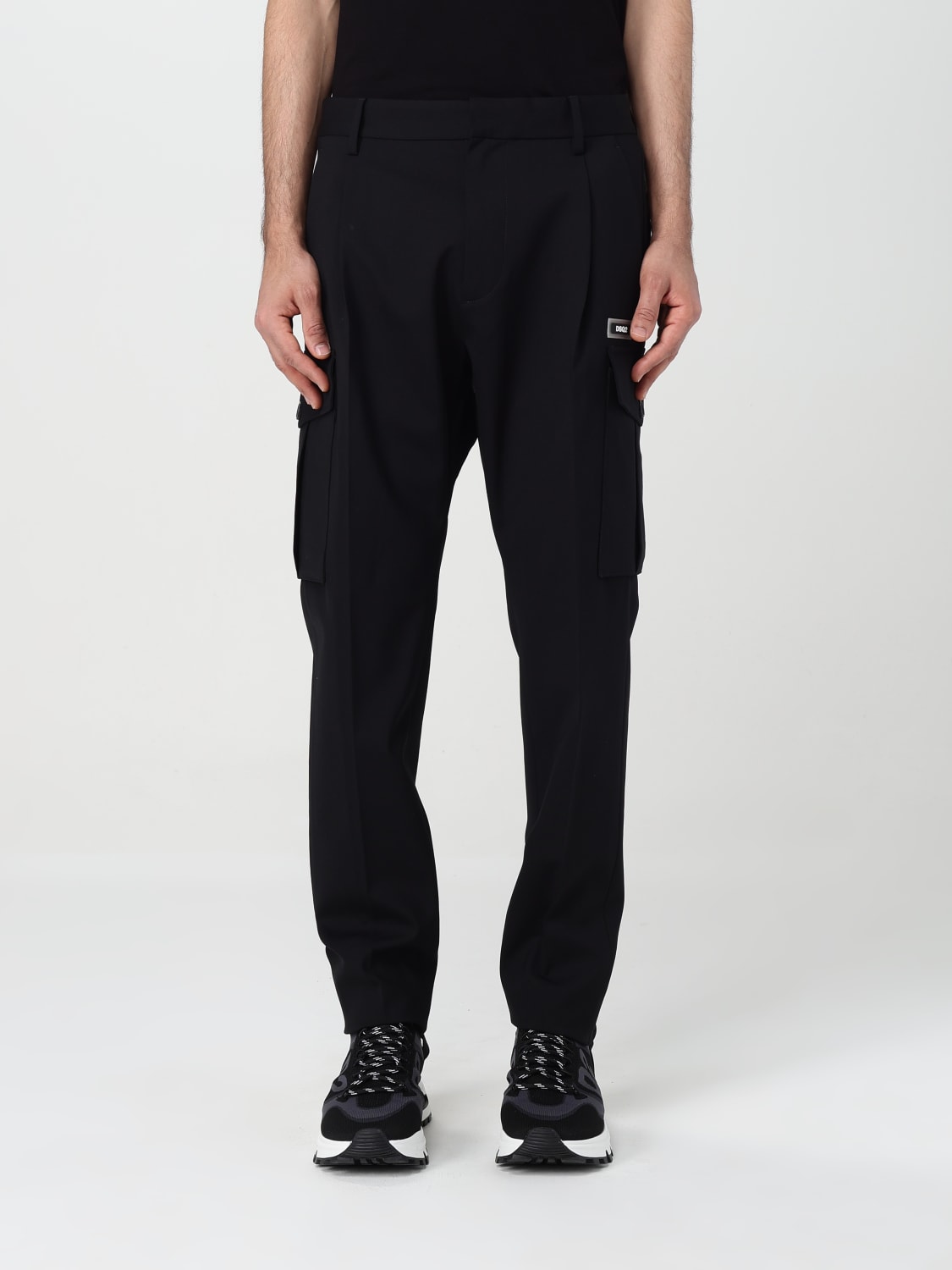 DSQUARED2 PANTS: Pants men Dsquared2, Black - Img 1