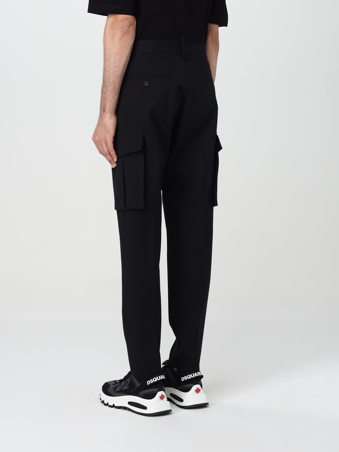 DSQUARED2 PANTS: Pants men Dsquared2, Black - Img 3