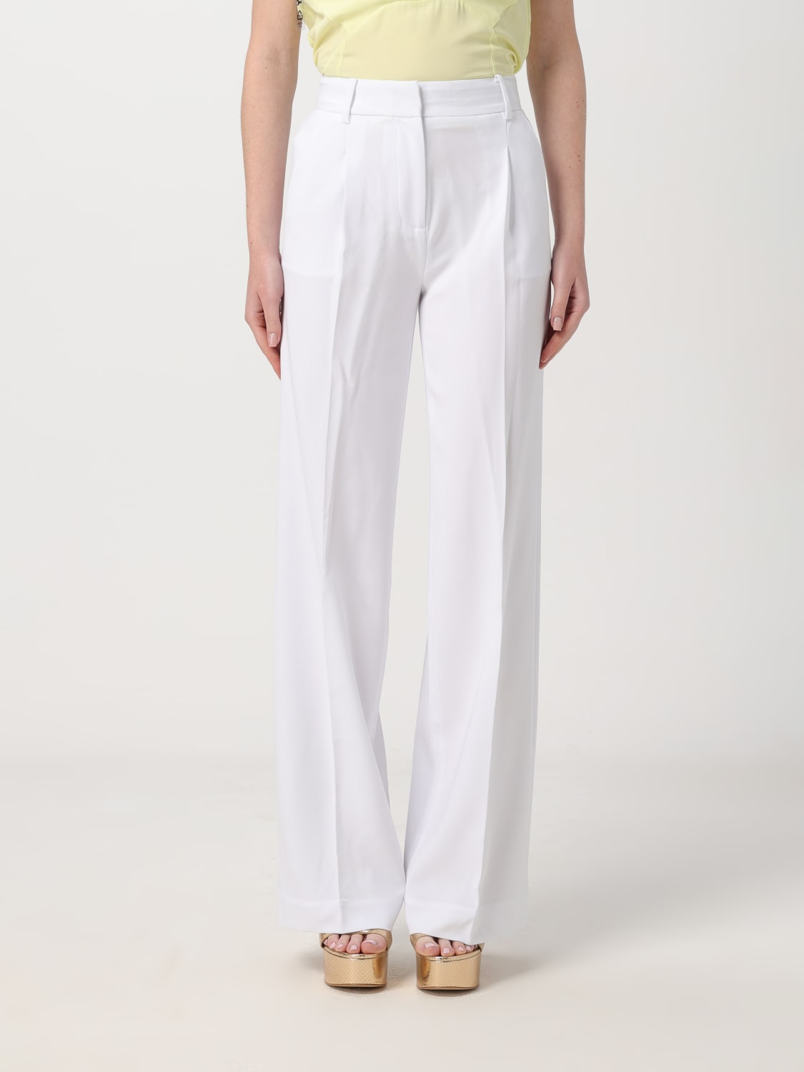 Michael kors pants womens white sales