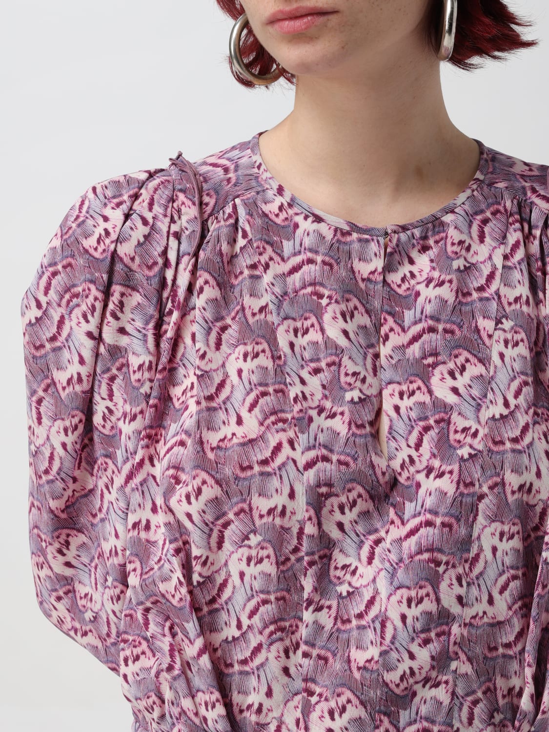 ISABEL MARANT 上衣: 上衣 女士 Isabel Marant, 粉色 - Img 4