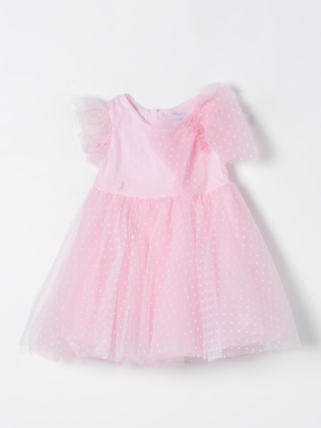 MONNALISA ROMPER: Romper kids Monnalisa, Pink - Img 1