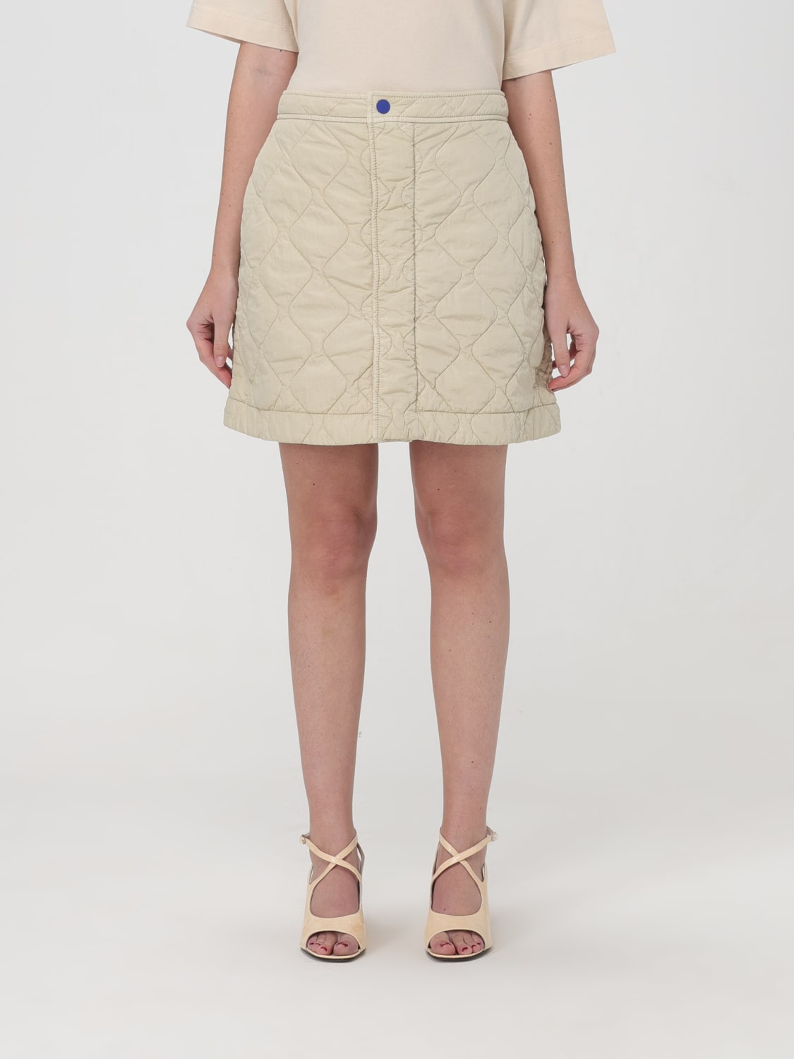 BURBERRY SKIRT: Skirt woman Burberry, Beige - Img 1