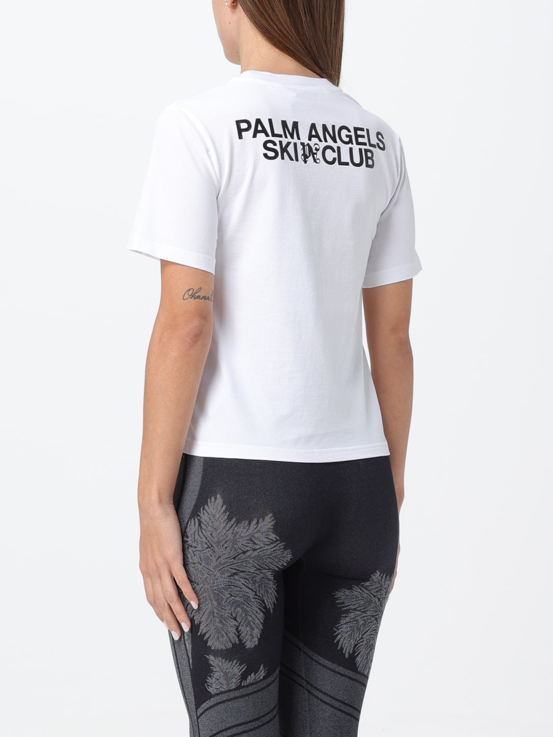 PALM ANGELS T-SHIRT: Sweater woman Palm Angels, White - Img 3