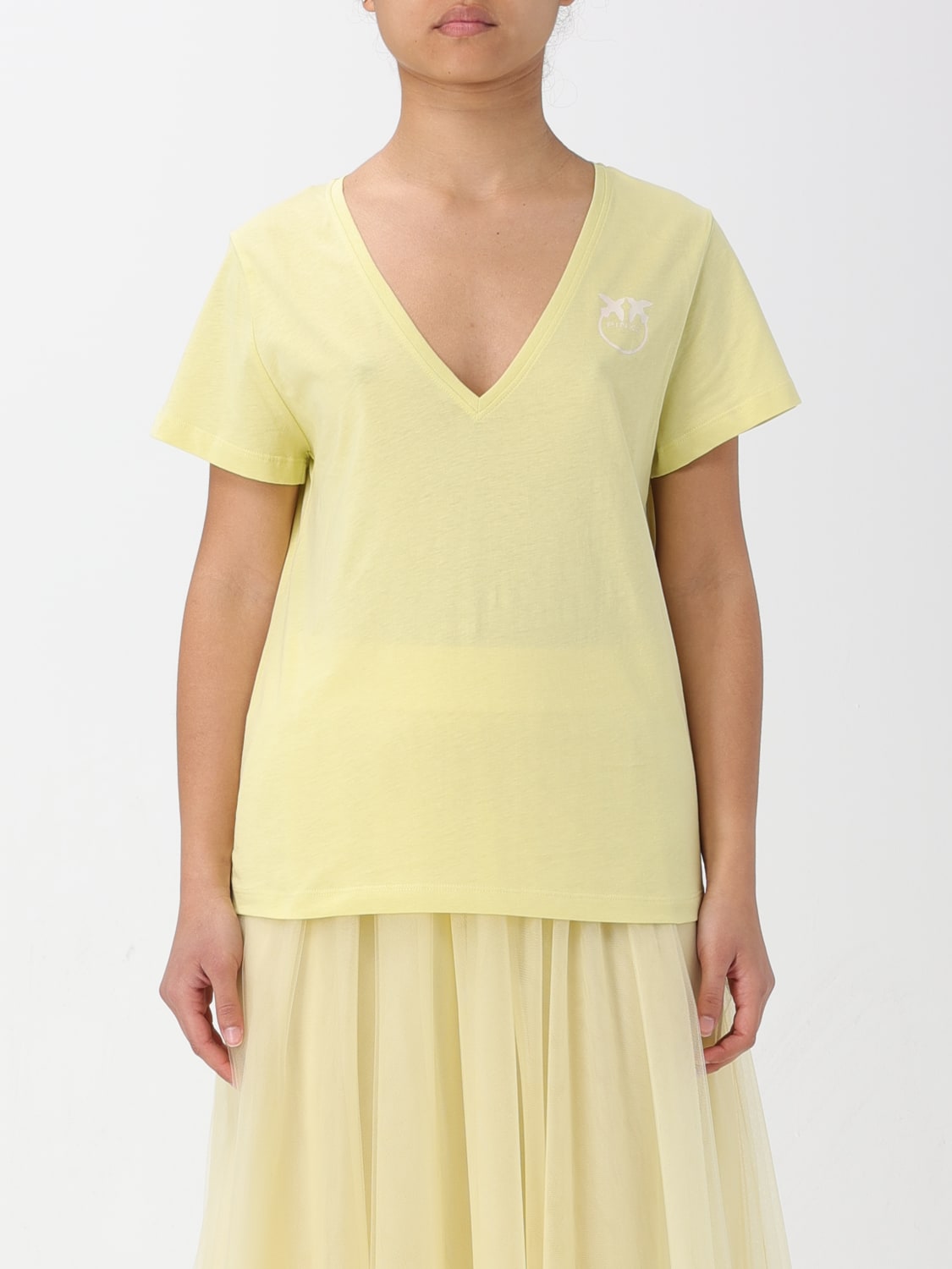 PINKO T-SHIRT: T-shirt woman Pinko, Yellow - Img 1