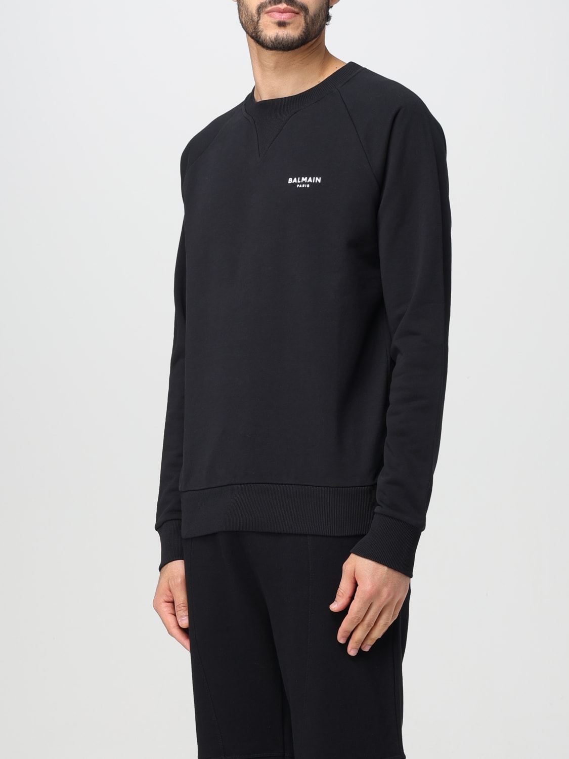 BALMAIN SWEATSHIRT: Sweatshirt homme Balmain, Noir - Img 4