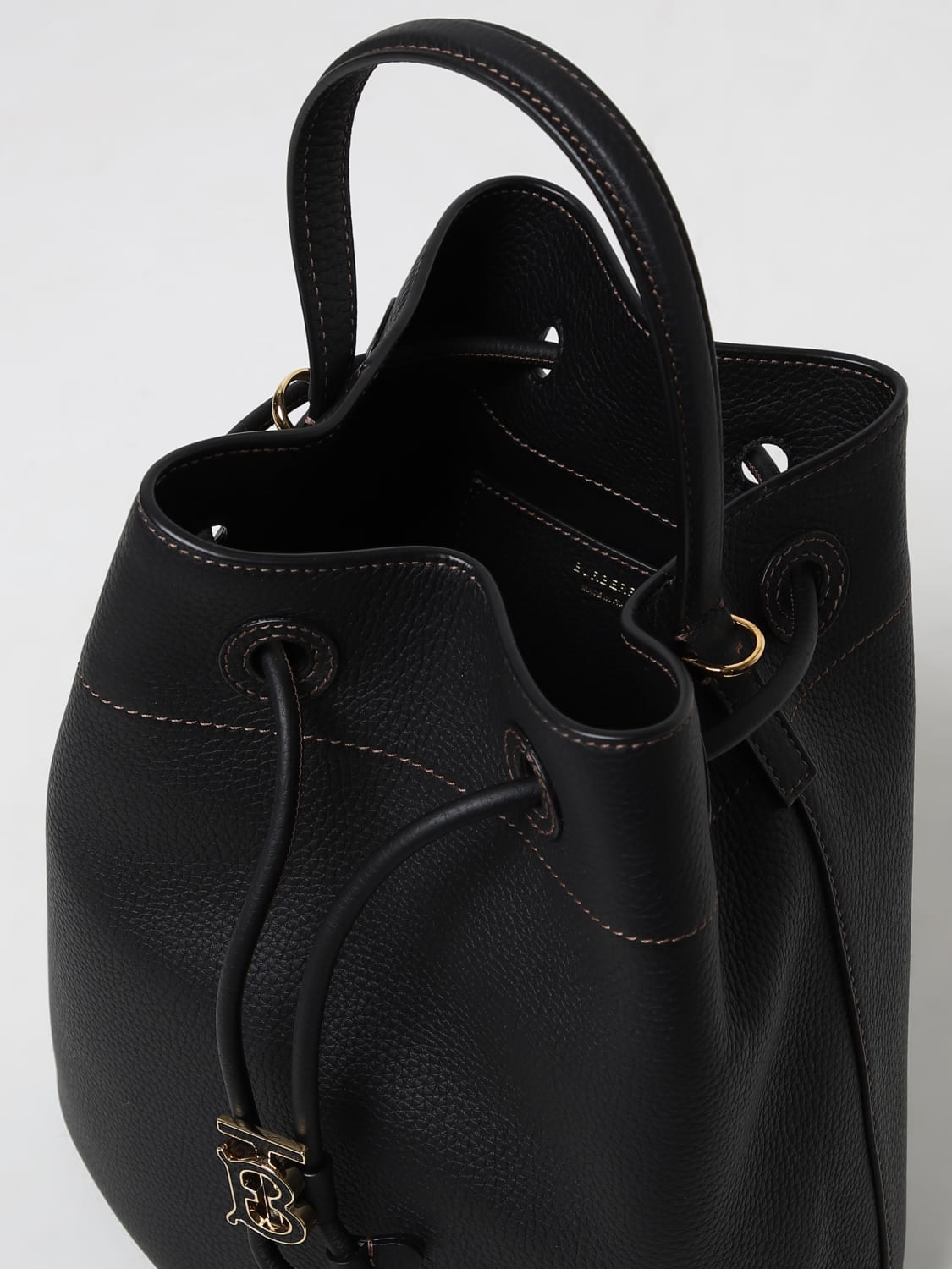 Burberry Black Mini TB Shoulder Bag