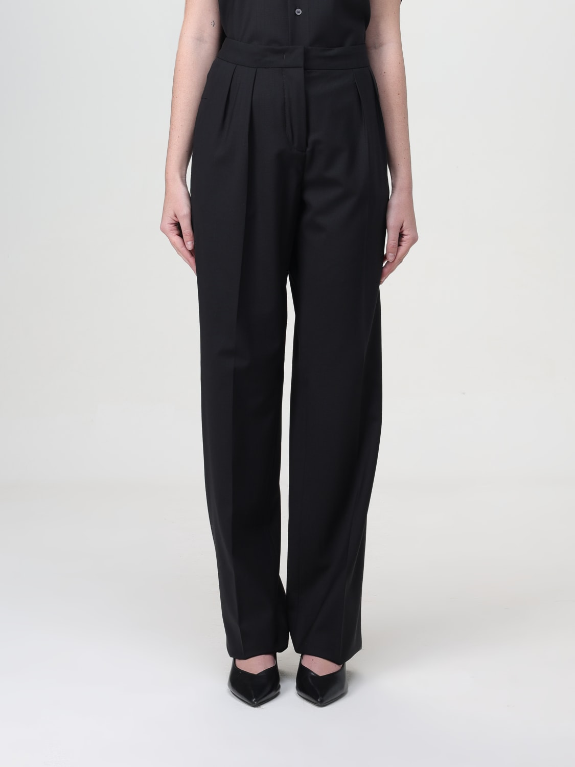 FABIANA FILIPPI PANTS: Pants woman Fabiana Filippi, Black - Img 1