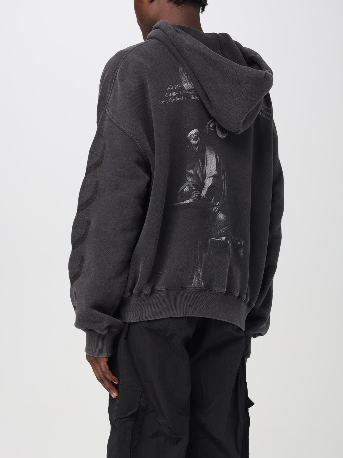 OFF-WHITE SWEATSHIRT: Sweatshirt men Off-white, Black - Img 3