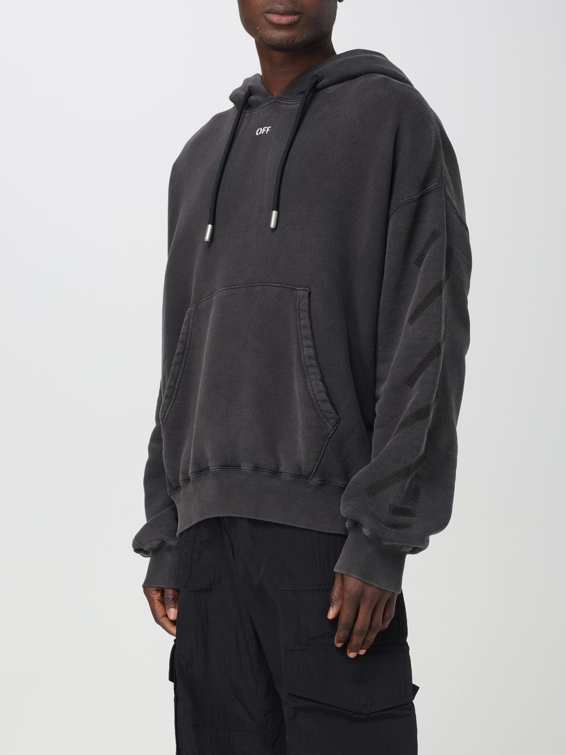 OFF-WHITE SWEATSHIRT: Sweatshirt men Off-white, Black - Img 4