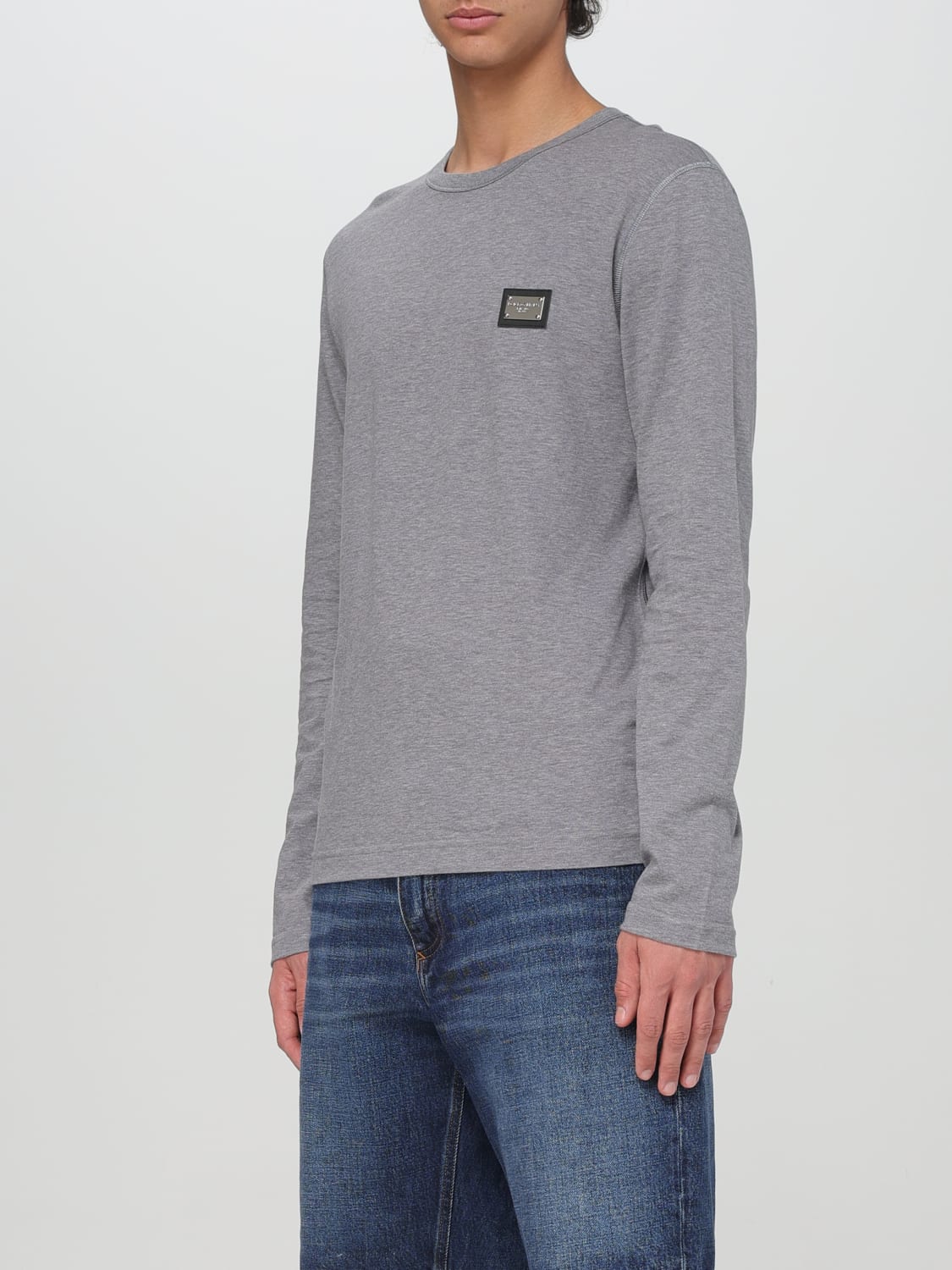 Tシャツ・カットソー Dolce & Gabbana TOP (G8PV0TG7F2I N0000) Dolce & Gabbana - Cotton crew-neck T-shirt red - The Corner