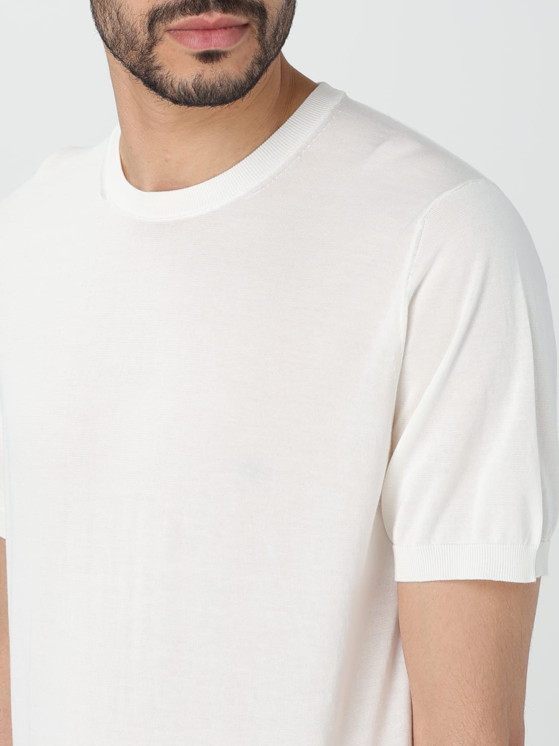 DRUMOHR T-SHIRT: T-shirt herren Drumohr, Weiß - Img 3