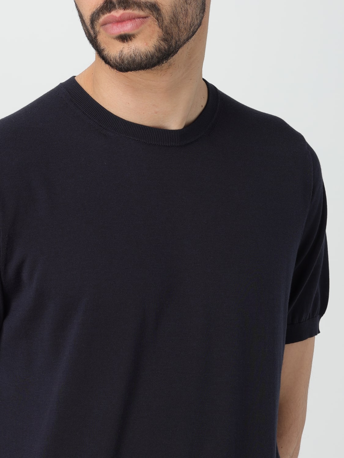 DRUMOHR T-SHIRT: T-shirt men Drumohr, Blue - Img 3