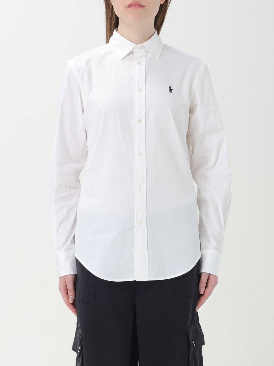 POLO RALPH LAUREN SHIRT: Shirt woman Polo Ralph Lauren, White - Img 1