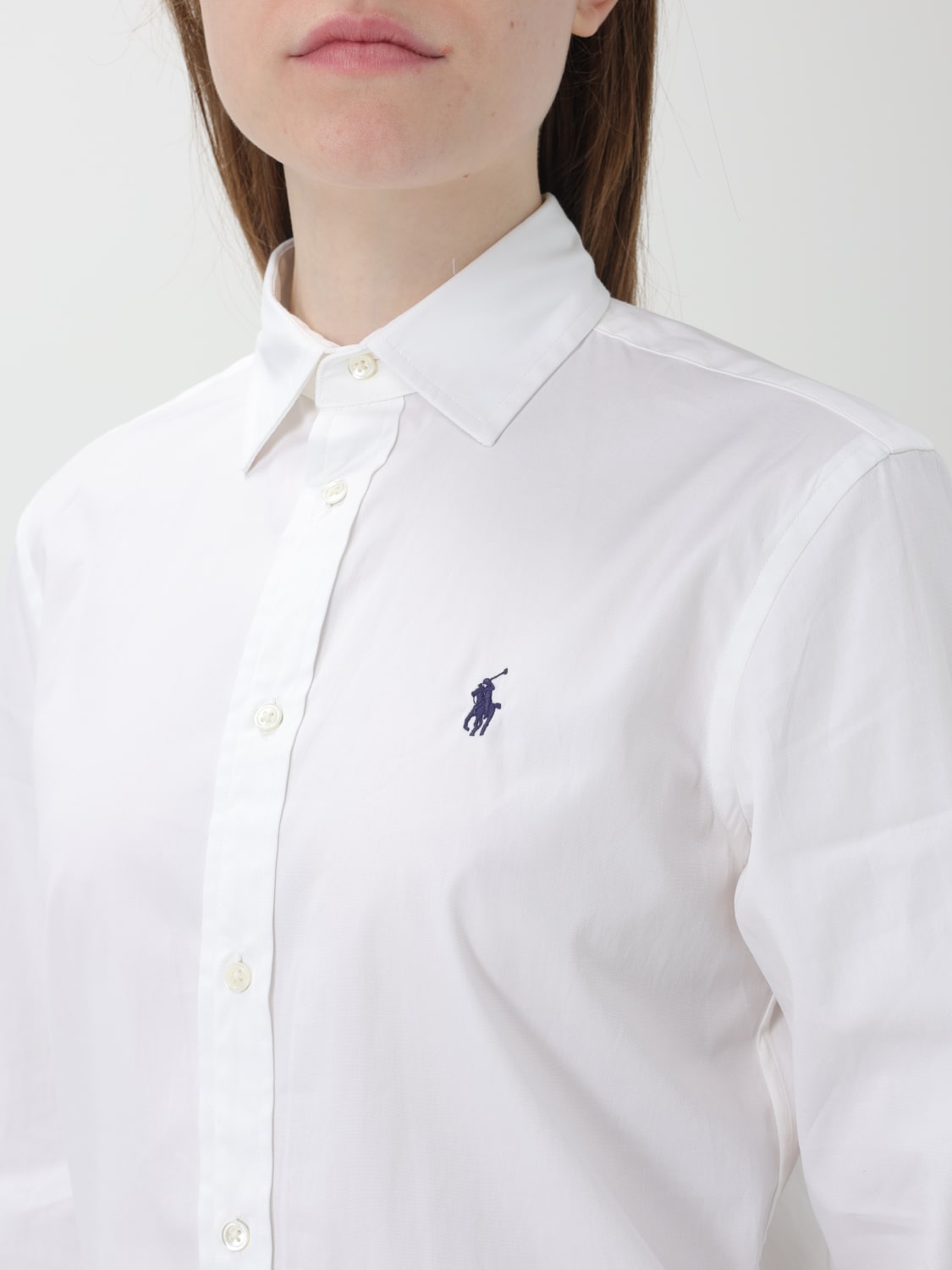 POLO RALPH LAUREN SHIRT: Shirt woman Polo Ralph Lauren, White - Img 3