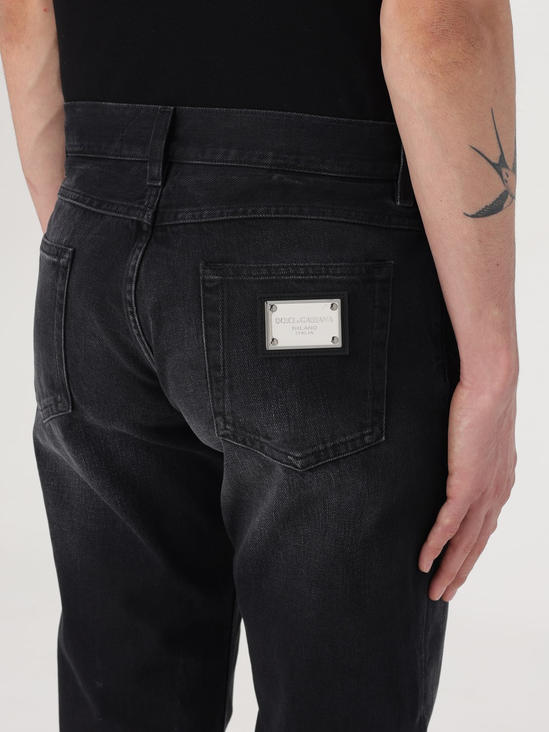 DOLCE & GABBANA: Pants men - Grey | Dolce & Gabbana pants