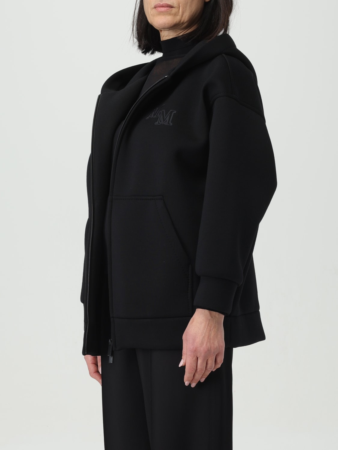 MAX MARA SWEATSHIRT: Sweatshirt woman Max Mara, Black - Img 4