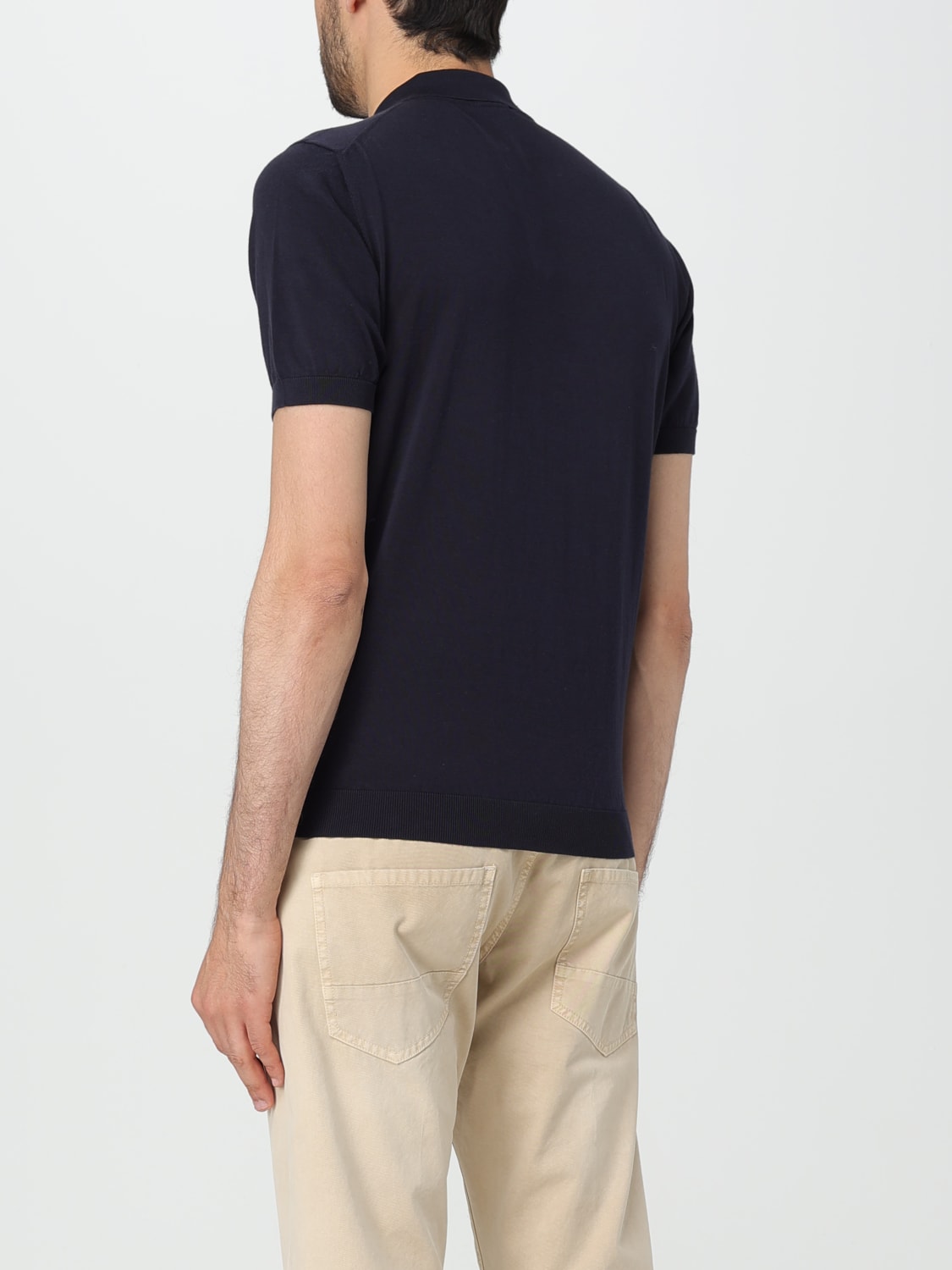DRUMOHR POLO SHIRT: Polo shirt men Drumohr, Blue - Img 2