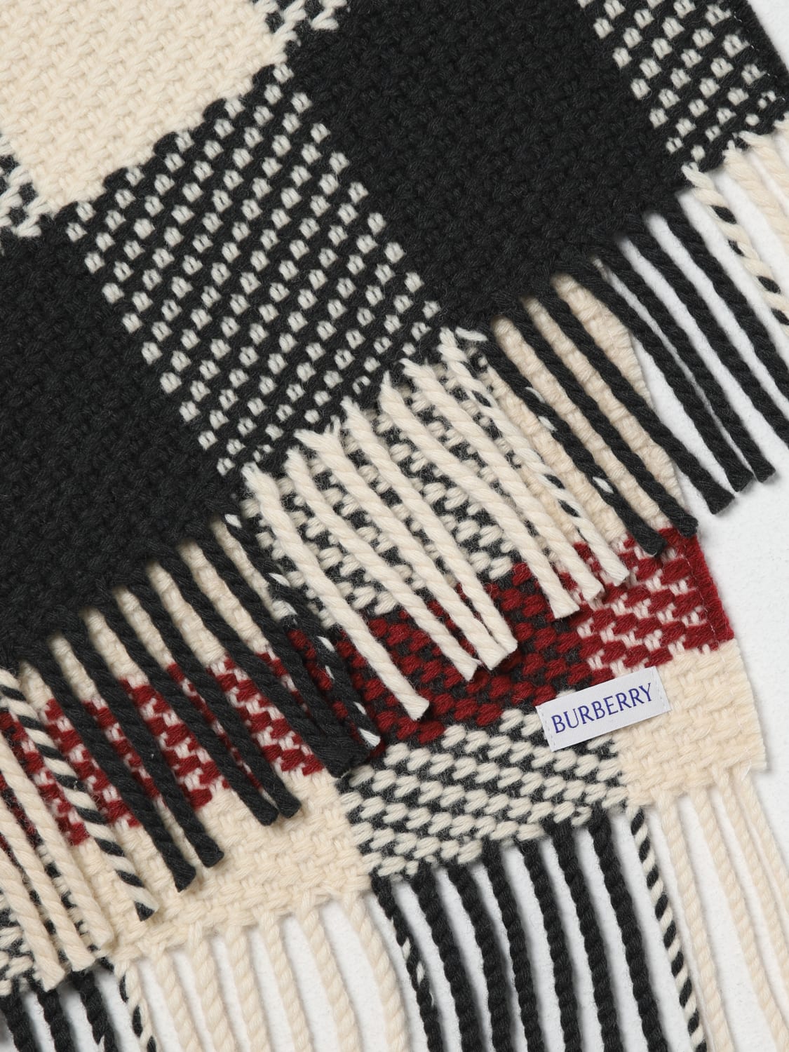 BURBERRY SCARF: Scarf men Burberry, Multicolor - Img 3