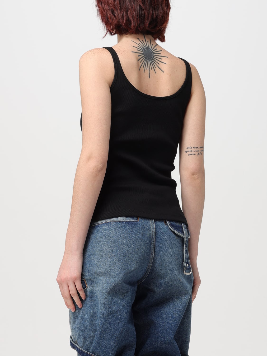 OFF-WHITE T-SHIRT: Top woman Off-white, Black - Img 3