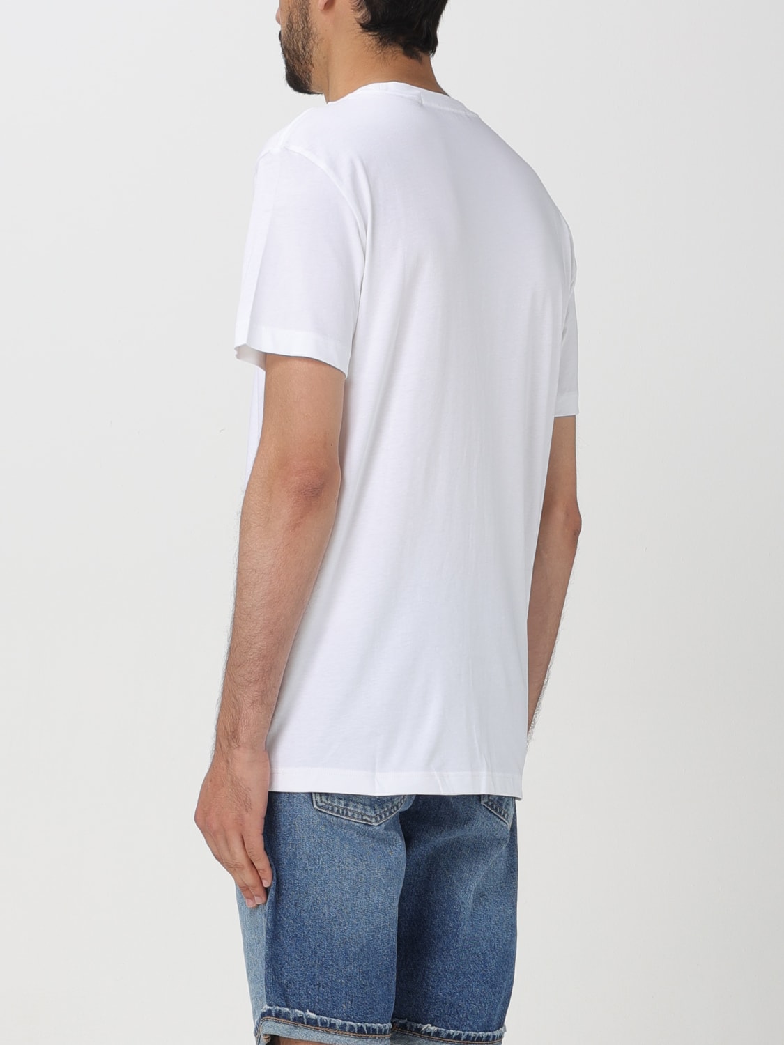 CALVIN KLEIN Tシャツ: Tシャツ メンズ Ck Jeans, ホワイト - Img 2