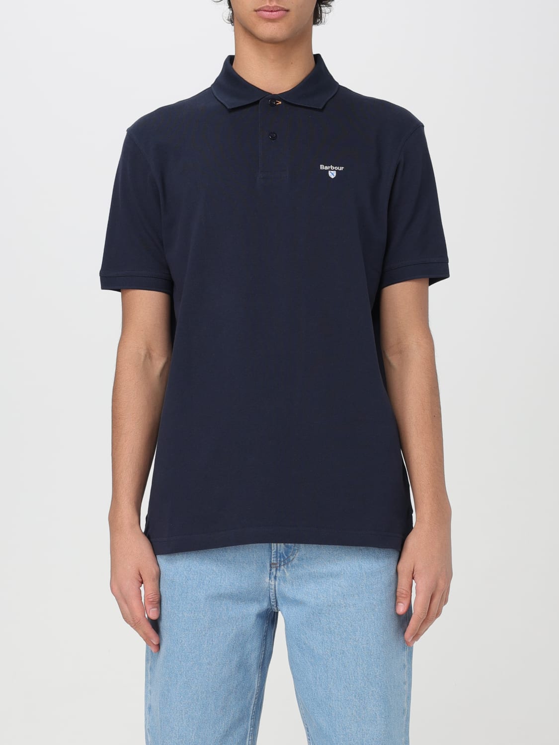 Barbour polo fashion mens navy