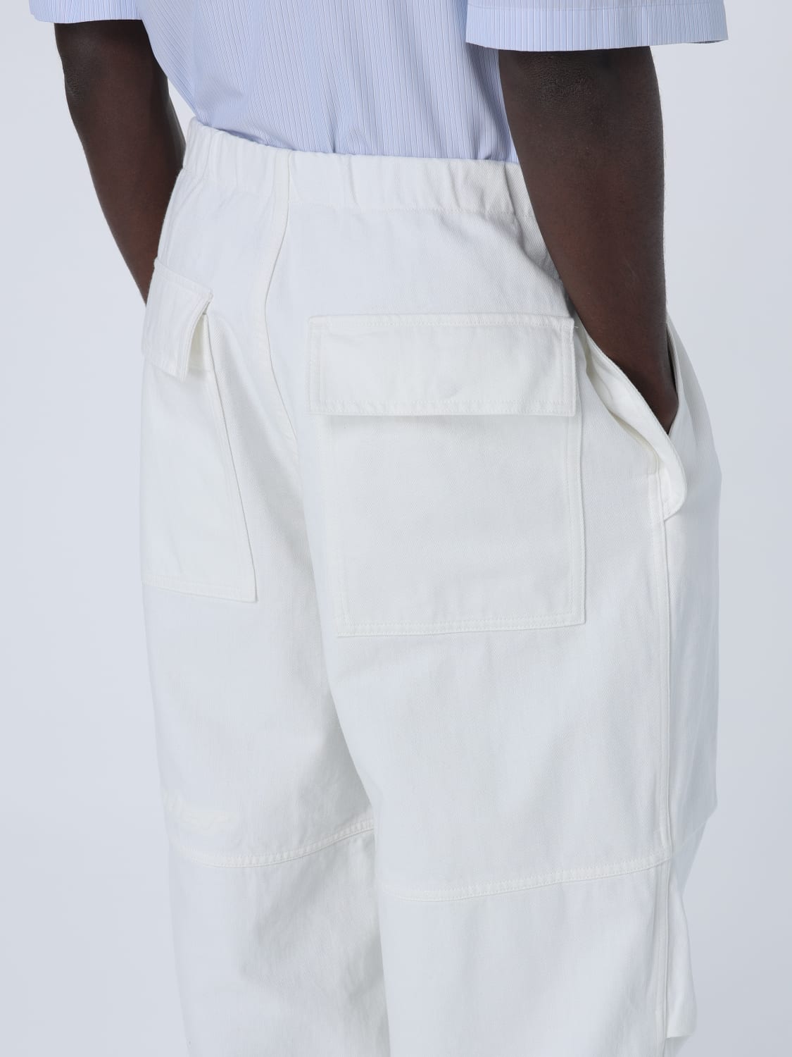 JIL SANDER HOSE: Hose herren Jil Sander, Weiß - Img 5