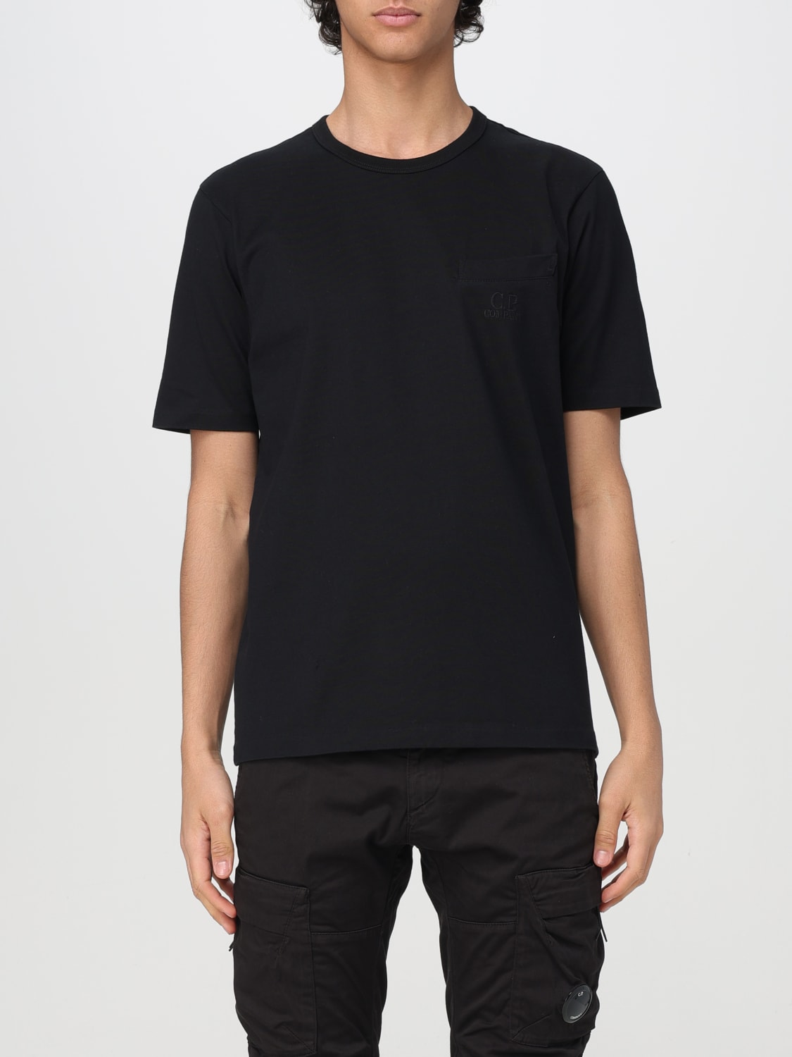 C.P. COMPANY T-SHIRT: T-shirt men C.P. Company, Black - Img 1