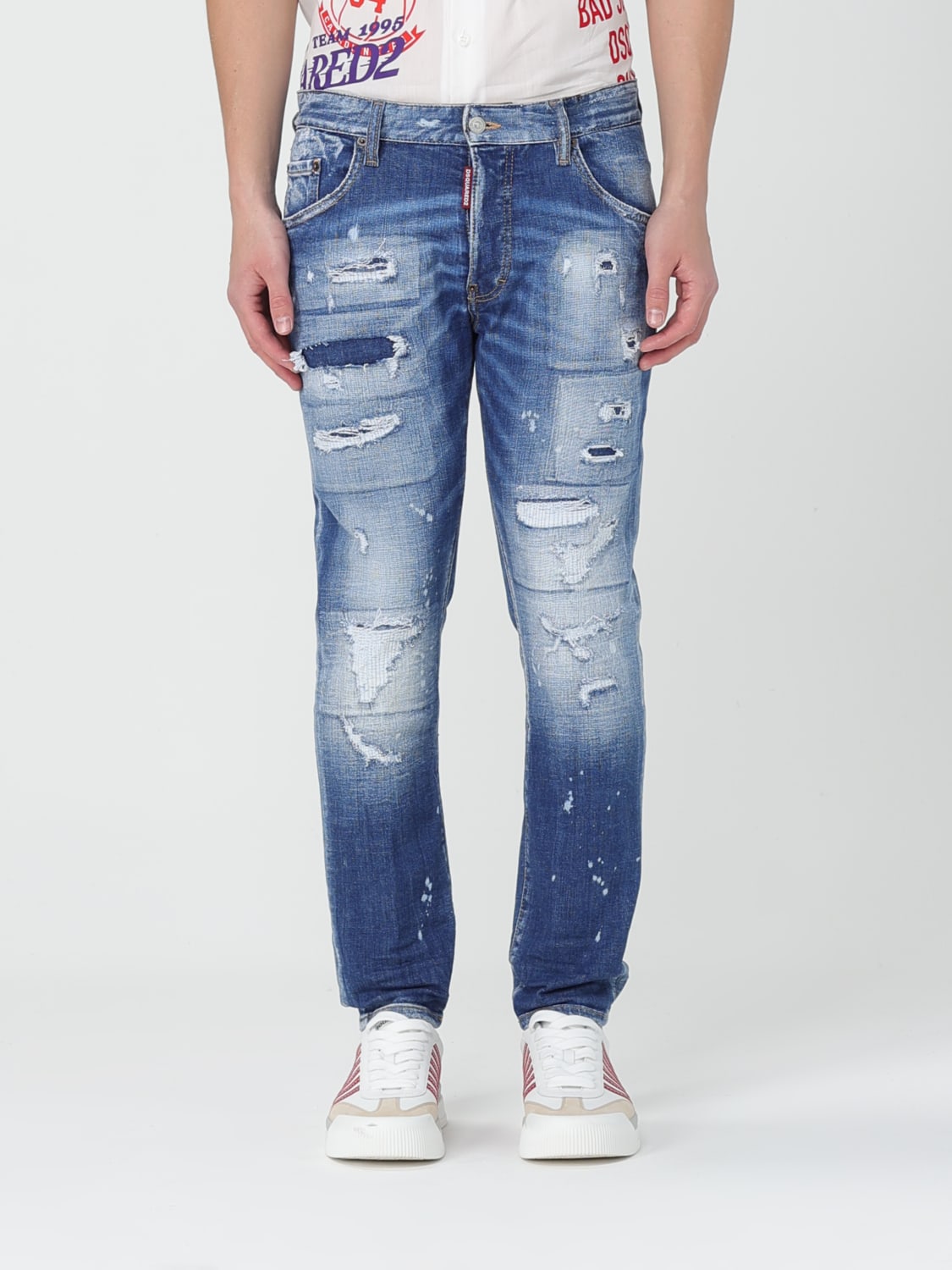 Dsquared2 Outlet Jeans men Denim Dsquared2 jeans S74LB1439S30872 online at GIGLIO.COM