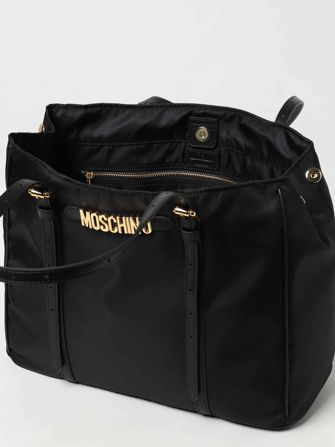 MOSCHINO COUTURE SHOULDER BAG: Shoulder bag woman Moschino Couture, Black - Img 4