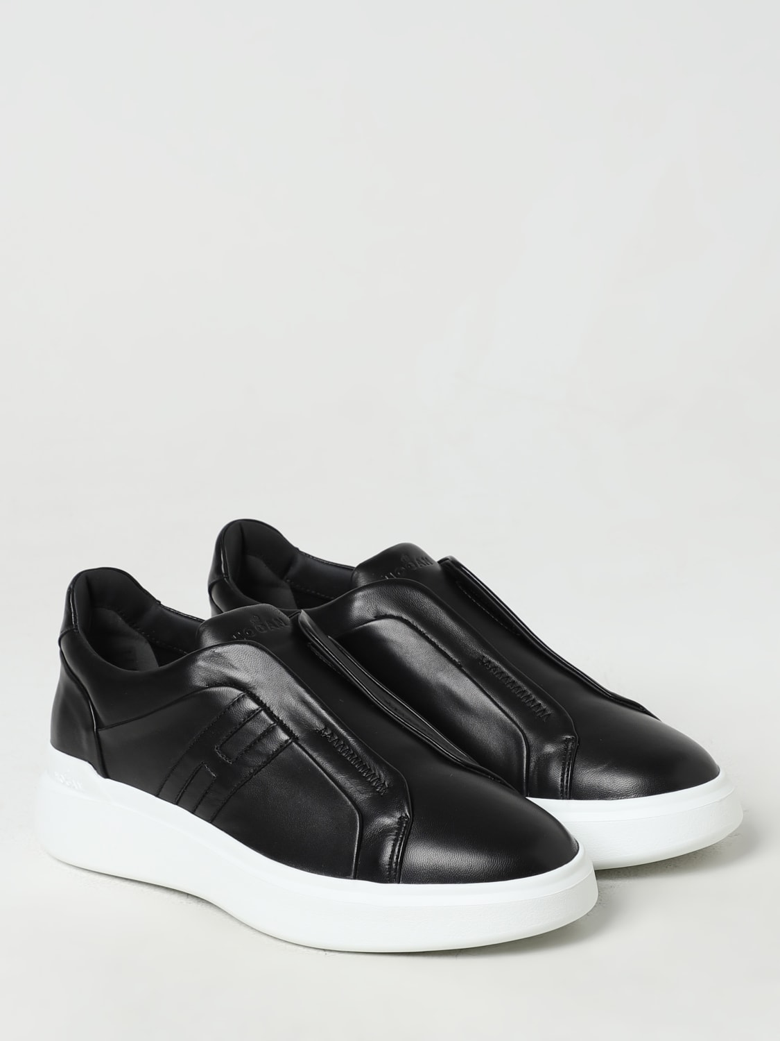 HOGAN SNEAKERS: Sneakers men Hogan, Black - Img 2