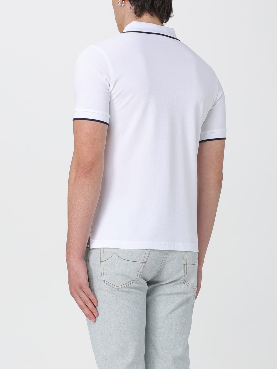 FAY POLO: T-shirt homme Fay, Blanc - Img 2